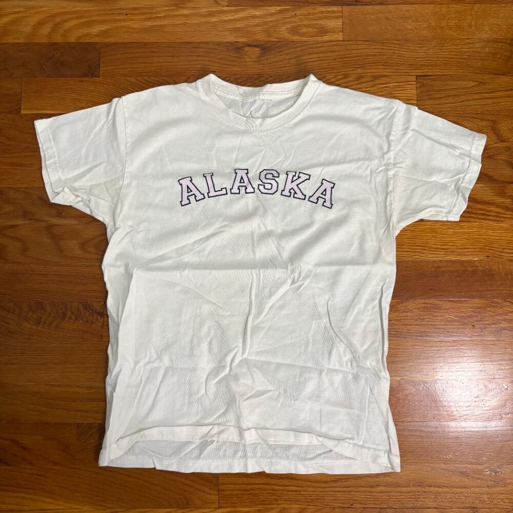 Alaska White T-Shirt